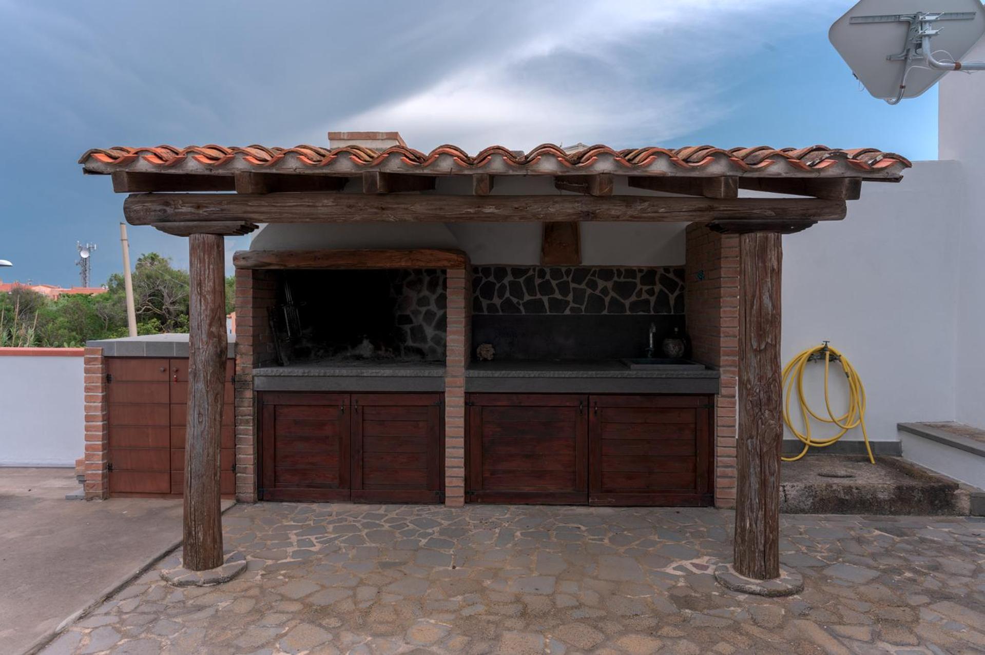 Casa Sul Mare A Putzu Idu - Grazie Di Esistere Villa Bagian luar foto